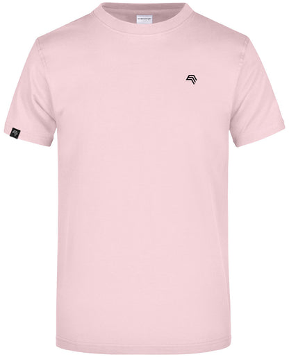 ― % ― JAN 0002/10A ― Herren Komfort T-Shirt - Pink Light [L]