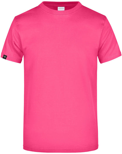 JAN 0002 ― Herren Heavy Komfort T-Shirt - Pink