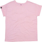MTS M193 ― Women's Organic Cotton Oversized T-Shirt - Rose Pink