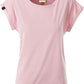 JAN 8005 ― Damen Bio-Baumwolle Fledermaus T-Shirt - Soft Pink