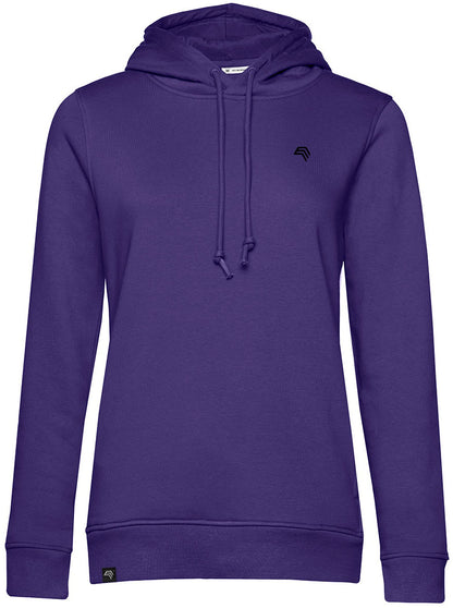 BAC W34B ― Weicher Damen Bio-Baumwolle Hoodie - Violett Purple Lila