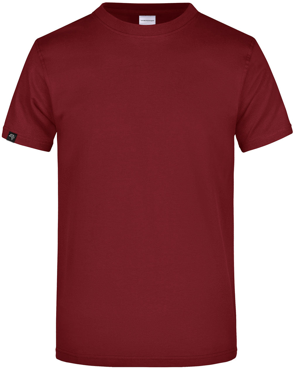 ― % ― JAN 0002/ ― Men's Comfort T-Shirt - Burgundy Red [3XL]