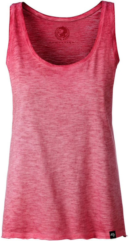 Auslaufartikel ― JAN 8017 ― Damen Bio-Baumwolle Flammgarn Tank Top - Chili Rot