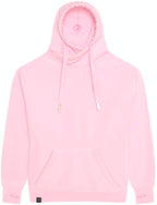 JDS 0021 ― Cross Neck Hoodie - Baby Pink