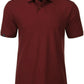 JAN 8010 ― Herren Bio-Baumwolle Polo Shirt - Wine Rot