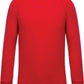 KRB K480 ― Unisex Raglan Sweatshirt mit Bio-Baumwolle - Rot