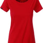 JAN 8007 ― Damen Bio-Baumwolle T-Shirt - Rot