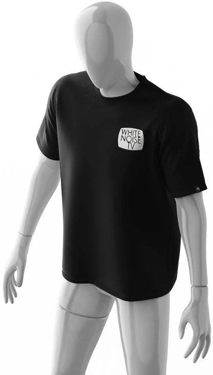 White Noise TV - Logo (Breast) - Men's Basic T-Shirt