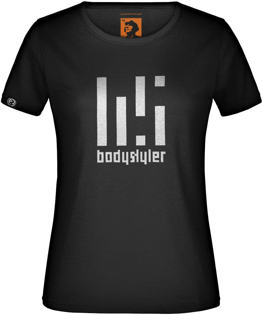 ― % ― Bodystyler Women's Girlie T-Shirt - Schwarz [XS]
