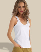 BAC TW073 ― Women's Organic Cotton Tank Top - Cobalt Blue