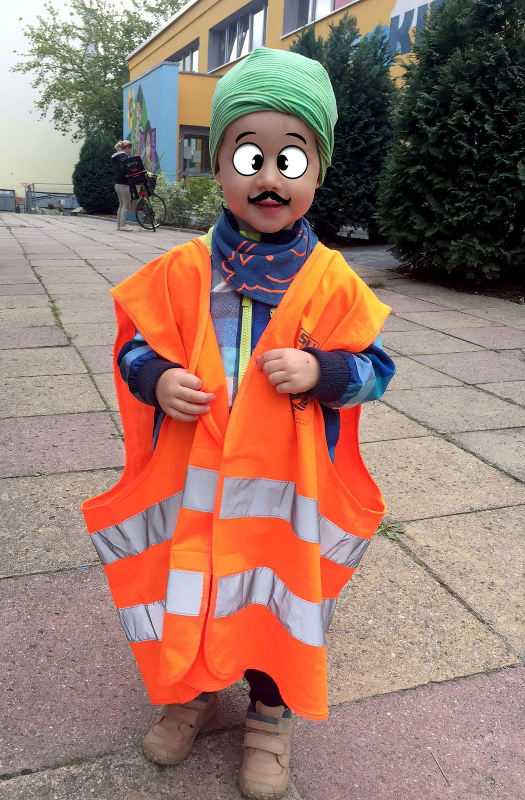 High visibility vest SPU Safety Vest PW Hands sponsor brigade: Wolff