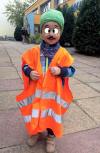 High visibility vest SPU Safety Vest PW Hands sponsor brigade: Wolff
