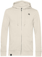 BAC U35B — Soft Hooded Sweatshirt with Organic Cotton - Natural White