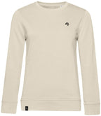BAC W32B ― Soft Organic Cotton Women's Sweatshirt - Natural White