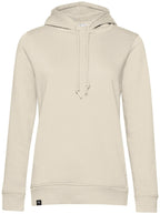 BAC W34B ― Soft Organic Cotton Hoodie for Women - Natural White