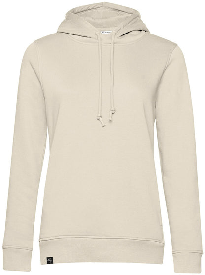 BAC W34B ― Weicher Damen Bio-Baumwolle Hoodie - Natural Weiß