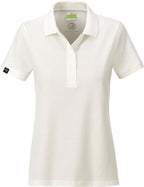 ― % ― JAN 8009 ― Damen Bio-Baumwolle Polo Shirt - Weiß Natural / XL