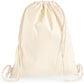 WFM W260 Bio-Baumwolle Drawstring Cotton Bag