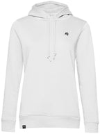 BAC W34B – Soft Organic Cotton Women's Hoodie - White