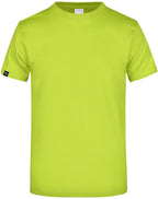 JAN 0002 ― Herren Heavy Komfort T-Shirt - Grün Acid Gelb