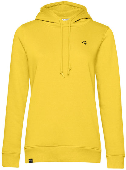 BAC W34B ― Weicher Damen Bio-Baumwolle Hoodie - Lemon Gelb