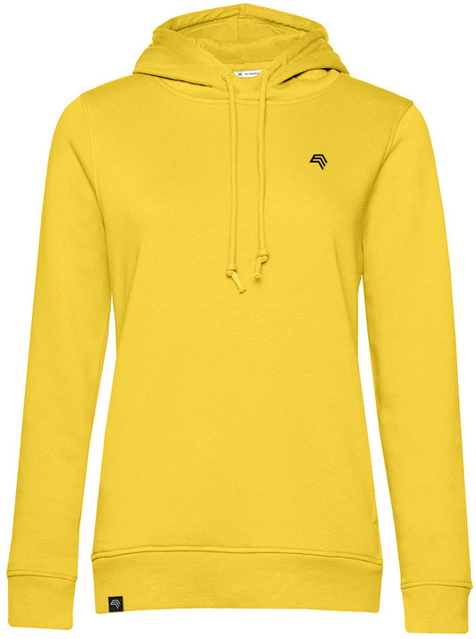 BAC W34B ― Weicher Damen Bio-Baumwolle Hoodie - Lemon Gelb