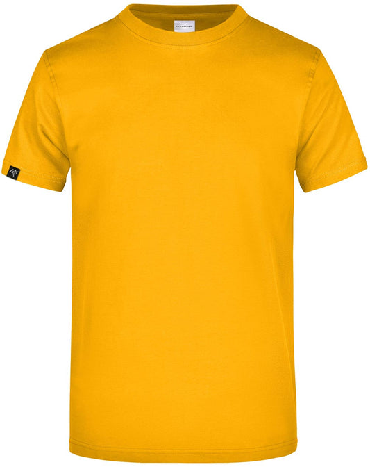 JAN 0002 ― Herren Heavy Komfort T-Shirt - Gold Gelb