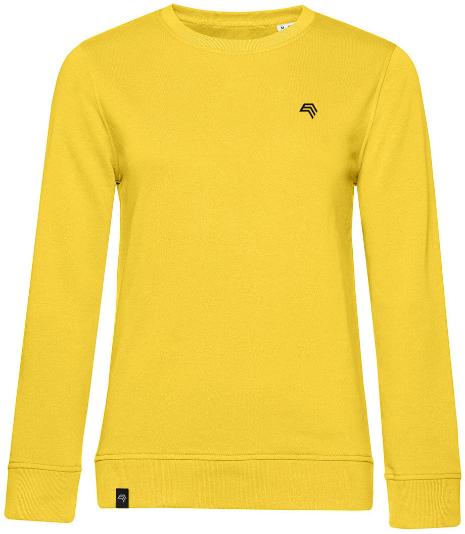 BAC W32B ― Soft Organic Cotton Women's Sweatshirt - Yellow